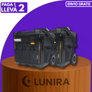 [Llevá 2 Pagá 1] Bolsa de Herramientas en Tela Oxford con Revestimiento ABS con Varios Bolsillos y Rueditas +REGALO: Kit de Herramientas