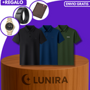 [Llevá 3, Pagá 2] Camisa Polo de Hombre Lanux en Algodón y Poliéster +REGALOS: Reloj, Cinturón y Billetera