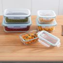 Kit con 15 Frascos Herméticos de Vidrio + 10 Vasos de Vidrio Aruba de Regalo